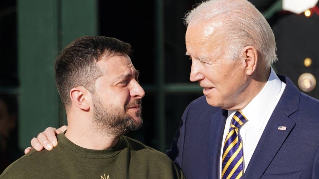 Joe Biden recibe a Zelenski en la Casa Blanca