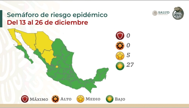 En verde, semáforo de riesgo para Morelos