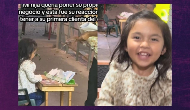 Niña celebra con emoción su primera venta y conquista TikTok