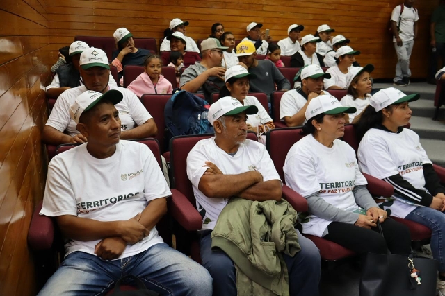 Fortalece gobierno estatal organización ciudadana con 'Territorios de Paz y Buen Vivir' en 103 localidades