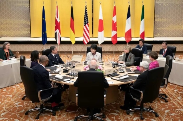 Los ministros de Relaciones Exteriores del G7 se reúnen en Tokio en una cumbre marcada por la guerra en la Franja de Gaza entre Israel y Hamás 