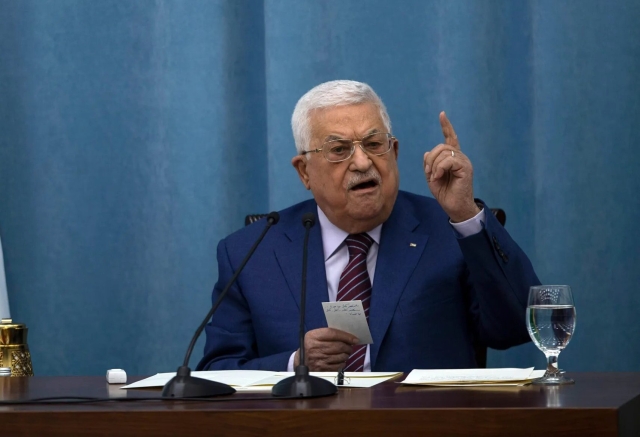 Presidente de Palestina, Mahmoud Abbas.