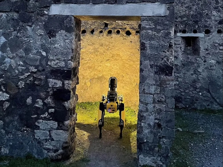 Un perro robótico vigilará las ruinas de Pompeya