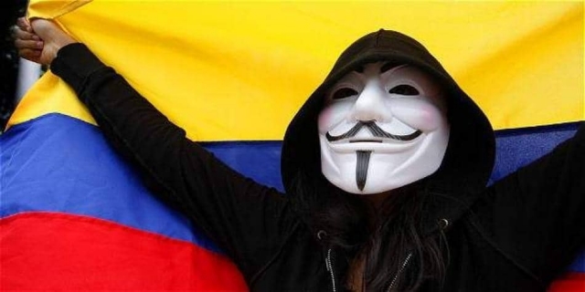 Anonymous filtra correos y contraseñas de militares colombianos.