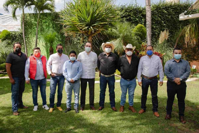 Se reúne Secretaría de Gobierno con presidentes municipales electos del norte de Morelos
