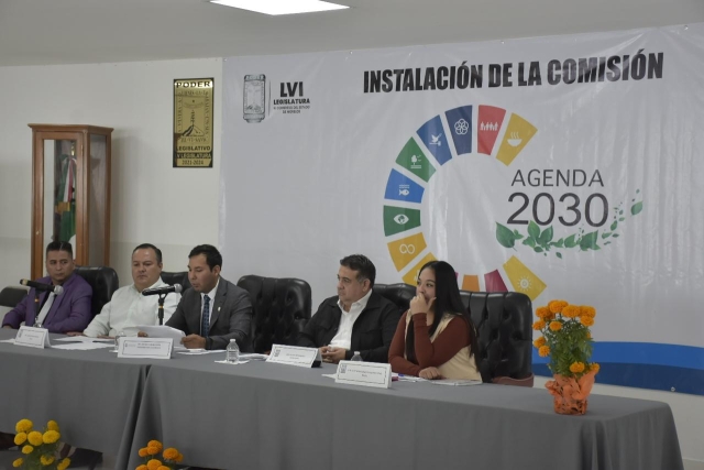 Instalan Comisión de Atención y Seguimiento para la Agenda 2030, en el Congreso local