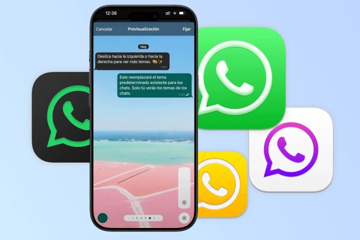 Actualización de WhatsApp: nuevo diseño y temas para chats en iPhone.