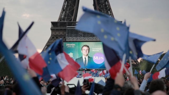 Emmanuel Macron es reelegido en Francia
