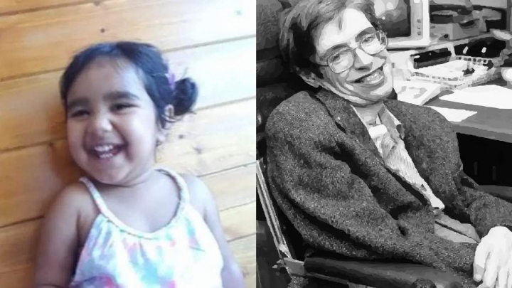 Dayaal Kaur, la pequeña de tres años que tiene el coeficiente intelectual de Stephen Hawking y Albert Einstein