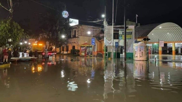 Activan plan DNIII por graves inundaciones en Tula.