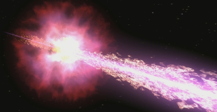 NASA detecta estallido de rayos gamma sin precedentes en el espacio