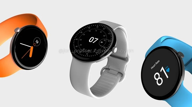 Google Pixel Watch, el próximo rival del Apple Watch llega con una corona y diseño circular