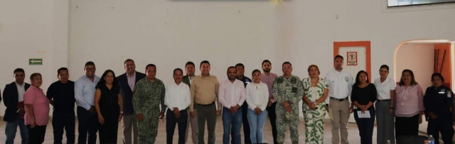 Mazatepec alberga Mesa de Seguridad Regional