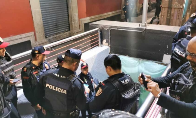 Asesinan a un hombre en la estación del Metro Bellas Artes