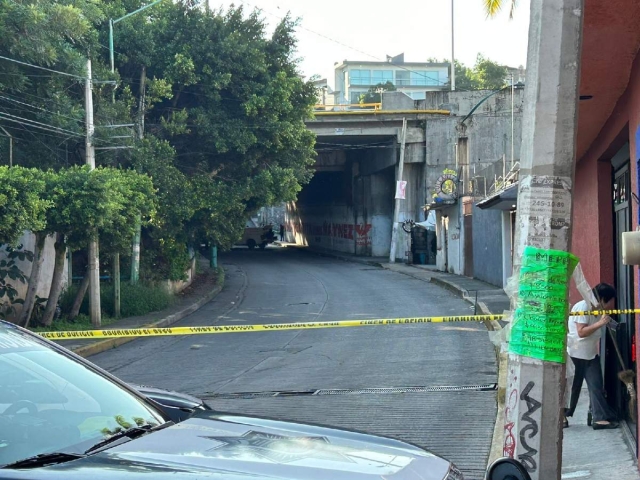  El cuerpo fue abandonado la mañana del miércoles.