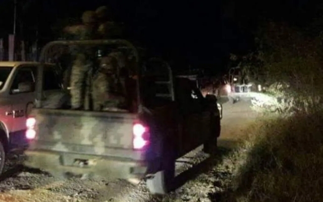 CJNG embosca a militares en Coalcomán, Michoacán