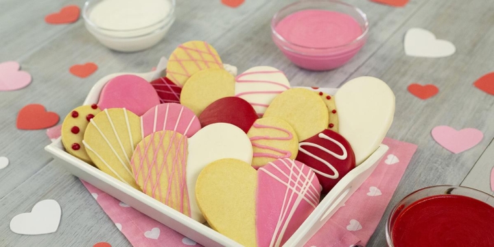 Cocina con amor: Galletas en forma de corazón para San Valentín
