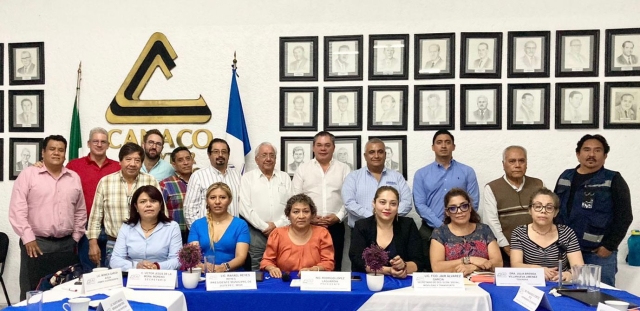 Alcalde de Jiutepec y Canaco-Servytur acuerdan trabajar en pro del desarrollo económico