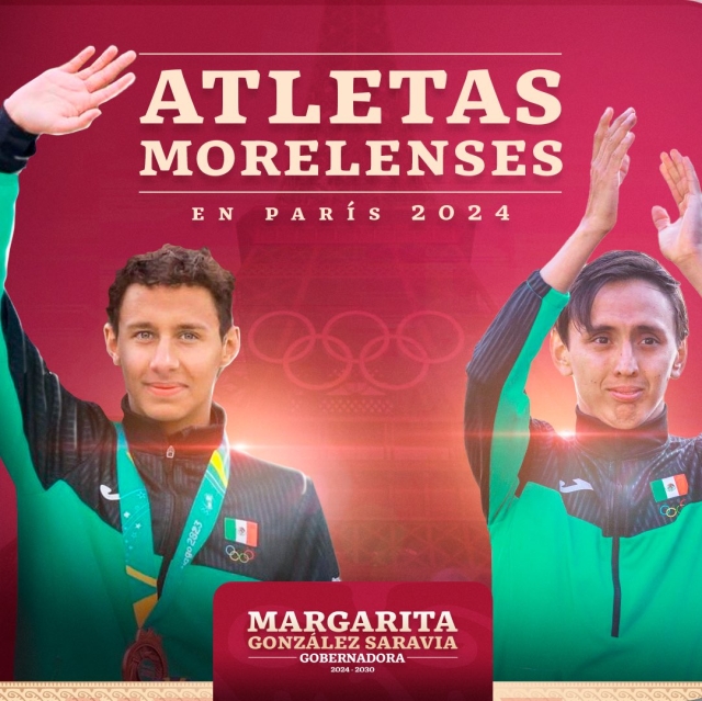 Margarita González desea suerte a atletas morelenses que representarán a México en #París2024