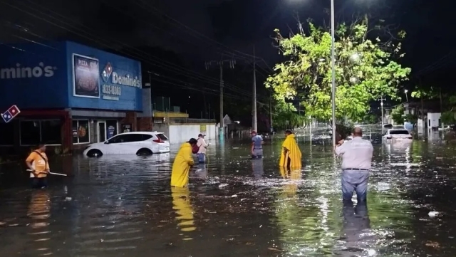 Protección Civil habilita albergues ante inundaciones en Quintana Roo