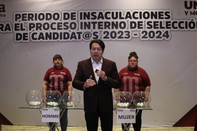 Morena anuncia lista de plurinominales para diputados y senadores