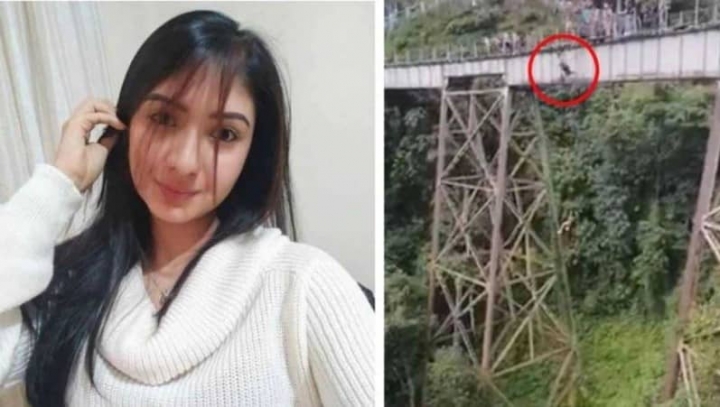 Joven muere al hacer bungee jumping