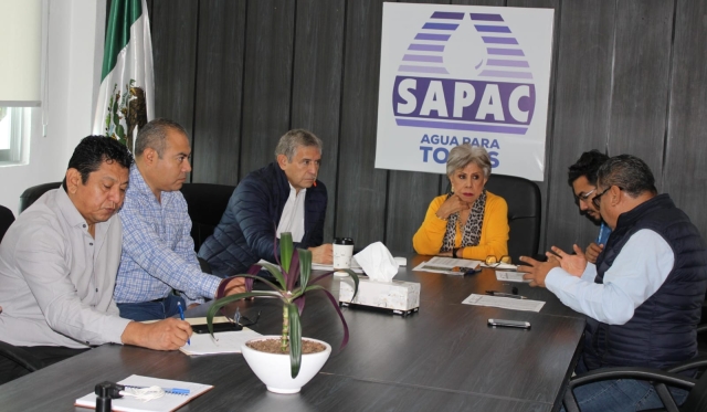 Revisa SAPAC plan integral de reparación de fugas en Cuernavaca
