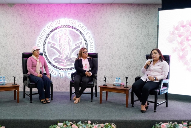 Realiza TSJ conversatorio en el marco del Día Internacional de la Lucha Contra el Cáncer de Mama