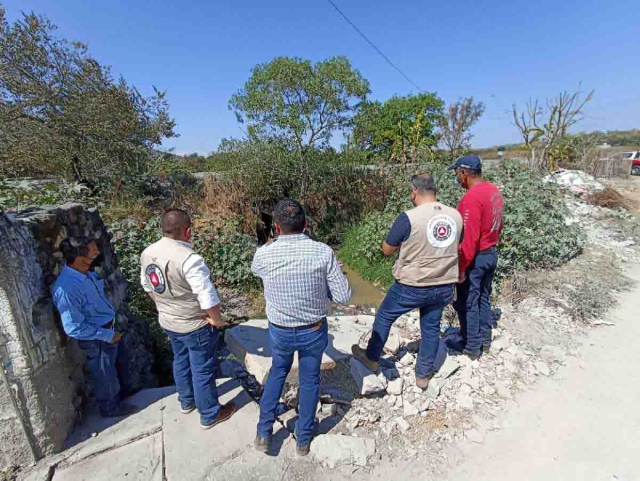 Autoridades ofrecieron tomar medidas preventivas para evitar inundaciones en viviendas cercanas a ríos y barrancas de Zacatepec.