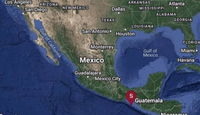 Se registra fuerte sismo en Chiapas
