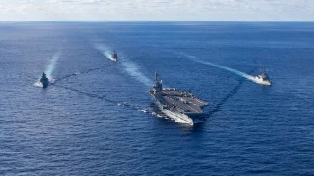 Portaaviones de Estados Unidos llega al Mediterráneo en apoyo a Israel