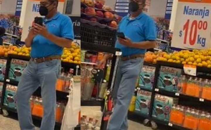 Reto viral exhibe a un acosador de mujeres en el supermercado