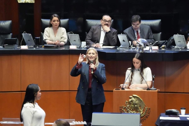 En la sesión de este sábado, el Senado insaculó la mitad de los juzgados y magistraturas que serán electos mediante el voto en junio de 2025. 