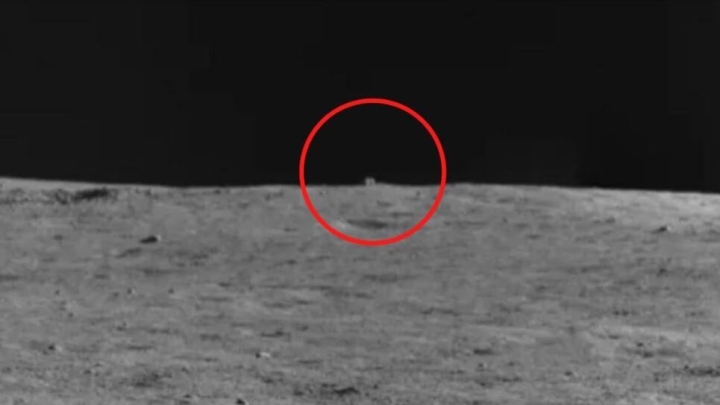 Sonda china encuentra un misterioso cubo en la superficie de la Luna