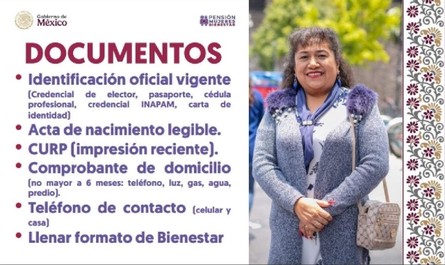 El municipio de Jojutla confirmó que, al igual que en todo el país, el registro para la pensión de adultas mayores comenzará el próximo lunes.