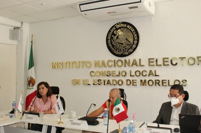 Sostienen reunión titulares del Impepac e INE para firma de convenio general para el proceso electoral concurrente 2023-2024