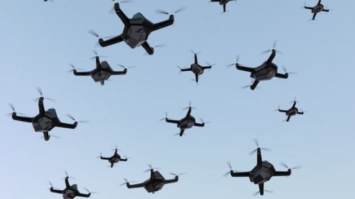 Prueban con éxito enjambres de drones autónomos en un bosque de China