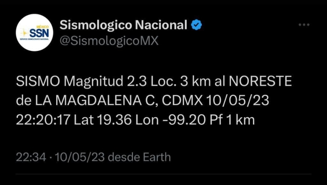 Municipios no reportan percepción de sismo: CEPCM