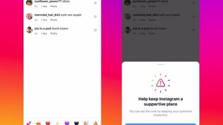 Instagram instará a ser amables en los mensajes directos