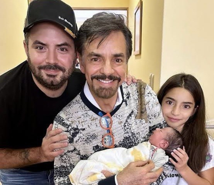 Eugenio Derbez sorprende al mostrar el parecido con su nieta Tessa