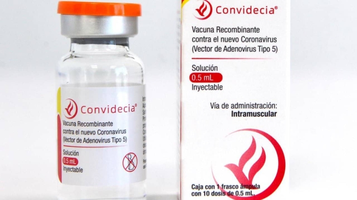 Vacuna Convidecia es 91.7% eficaz contra COVID grave.