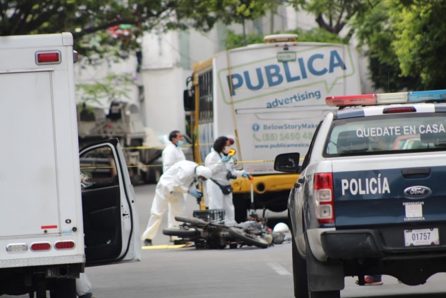 Fallece motociclista arrollado en la avenida Morelos