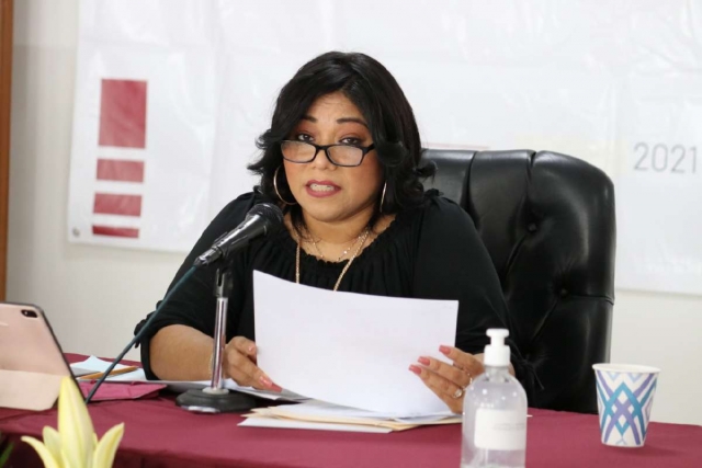 Ariadna Barrera Vázquez, diputada local. 