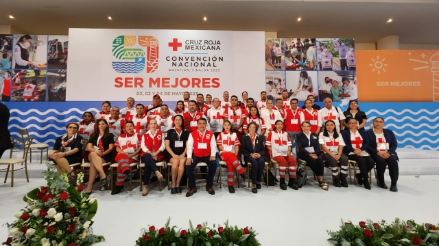 Participa Cruz Roja Mexicana Delegación Morelos en la Convención Nacional Mazatlán 2023
