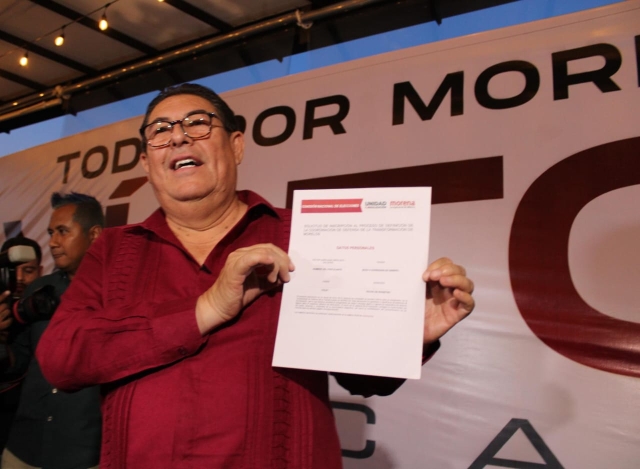 Víctor Mercado se registra como aspirante a coordinar los Comités de Defensa de la 4T en Morelos