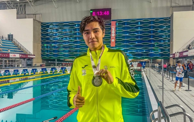 Cinco medallas de plata y dos de bronce tiene hasta el momento la natación morelense en los Juegos Nacionales Conade 2023.