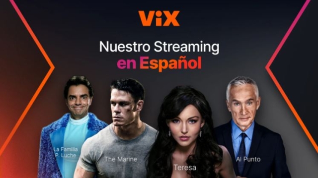 ViX, el servicio de streaming de TelevisaUnivision llega a México