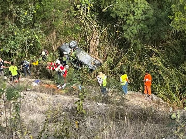 Los heridos fueron trasladados a un hospital.