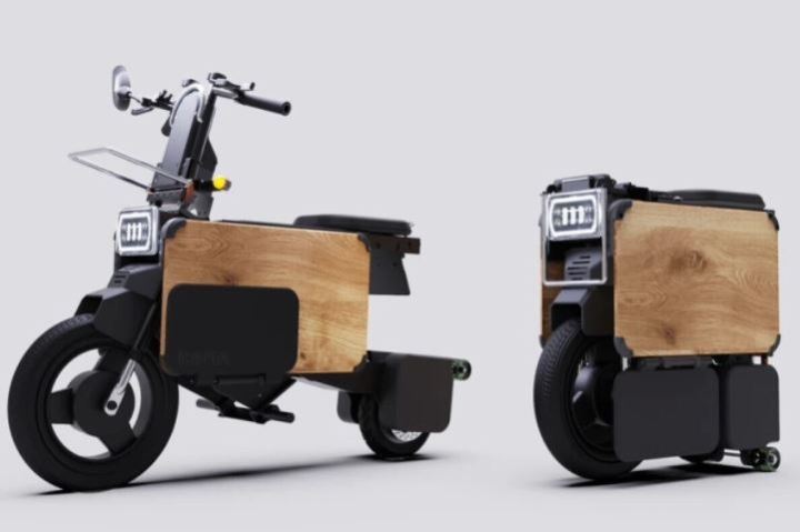 Tatamel Bike: esta es la moto eléctrica que puedes guardar bajo tu escritorio