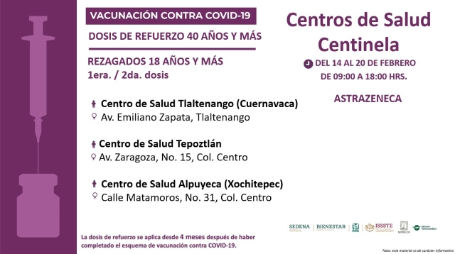 Llaman a jóvenes rezagados de Cuernavaca a vacunarse contra covid-19